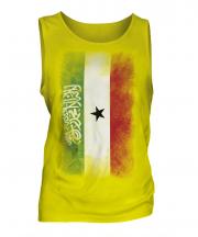 Somaliland Faded Flag Mens Vest