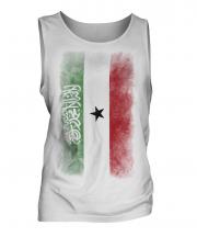 Somaliland Faded Flag Mens Vest