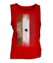 Somaliland Faded Flag Mens Vest