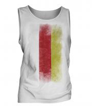 South Ossetia Faded Flag Mens Vest