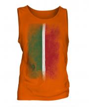 Tatarstan Faded Flag Mens Vest