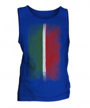 Tatarstan Faded Flag Mens Vest