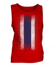 Thailand Faded Flag Mens Vest