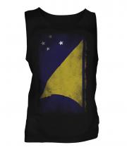Tokelau Faded Flag Mens Vest