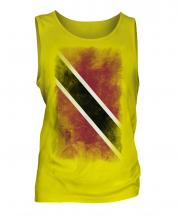 Trinidad And Tobago Faded Flag Mens Vest