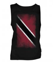 Trinidad And Tobago Faded Flag Mens Vest