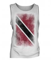 Trinidad And Tobago Faded Flag Mens Vest