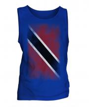 Trinidad And Tobago Faded Flag Mens Vest