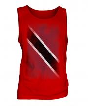 Trinidad And Tobago Faded Flag Mens Vest