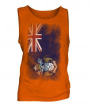 Tristan Da Cunha Faded Flag Mens Vest