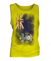 Tristan Da Cunha Faded Flag Mens Vest