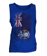 Tristan Da Cunha Faded Flag Mens Vest