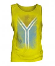 Tuva Faded Flag Mens Vest