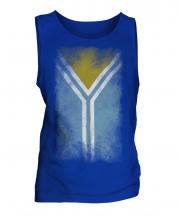 Tuva Faded Flag Mens Vest