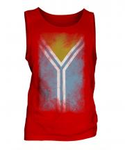 Tuva Faded Flag Mens Vest