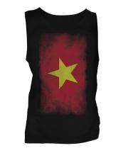 Vietnam Faded Flag Mens Vest