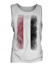 Yemen Faded Flag Mens Vest