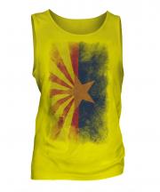 Arizona State Faded Flag Mens Vest