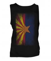 Arizona State Faded Flag Mens Vest