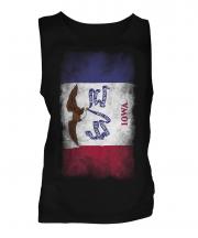 Iowa State Faded Flag Mens Vest