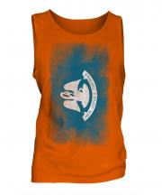 Louisiana State Faded Flag Mens Vest