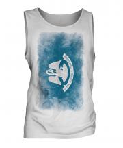 Louisiana State Faded Flag Mens Vest