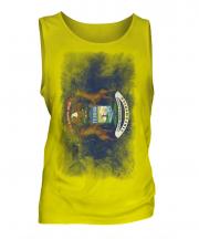 Michigan State Faded Flag Mens Vest