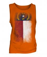 North Carolina State Faded Flag Mens Vest
