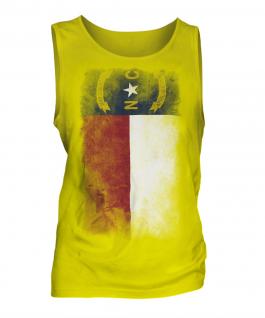 North Carolina State Faded Flag Mens Vest