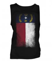 North Carolina State Faded Flag Mens Vest