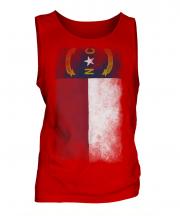 North Carolina State Faded Flag Mens Vest