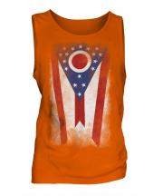 Ohio State Faded Flag Mens Vest