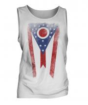 Ohio State Faded Flag Mens Vest