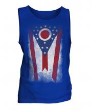 Ohio State Faded Flag Mens Vest