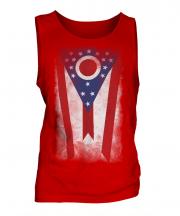Ohio State Faded Flag Mens Vest