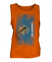 Oklahoma State Faded Flag Mens Vest