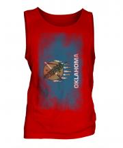 Oklahoma State Faded Flag Mens Vest