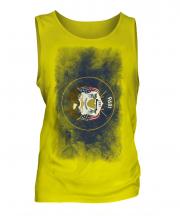 Utah State Faded Flag Mens Vest