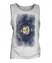 Utah State Faded Flag Mens Vest