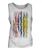 British Columbia Faded Flag Mens Vest