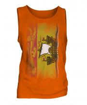 New Brunswick Faded Flag Mens Vest