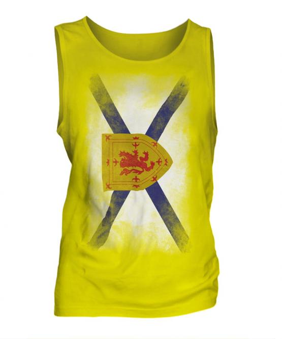 Nova Scotia Faded Flag Mens Vest
