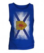 Nova Scotia Faded Flag Mens Vest
