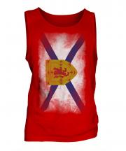 Nova Scotia Faded Flag Mens Vest