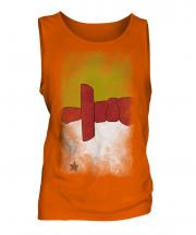 Nunavut Faded Flag Mens Vest