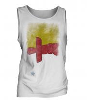 Nunavut Faded Flag Mens Vest