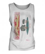 Prince Edward Island Faded Flag Mens Vest