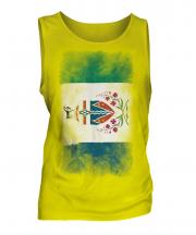 Yukon Faded Flag Mens Vest