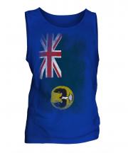 South Australia Faded Flag Mens Vest