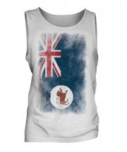 Tasmania Faded Flag Mens Vest